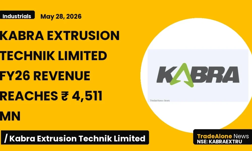 Kabra Extrusion Technik Limited NSE Kabraextru FY26 Revenue