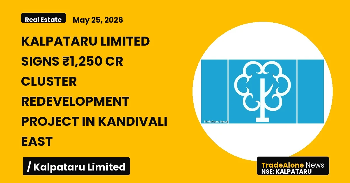 Kalpataru Limited Kalpataru ₹1,250 Cr Cluster Redevelopment Project
