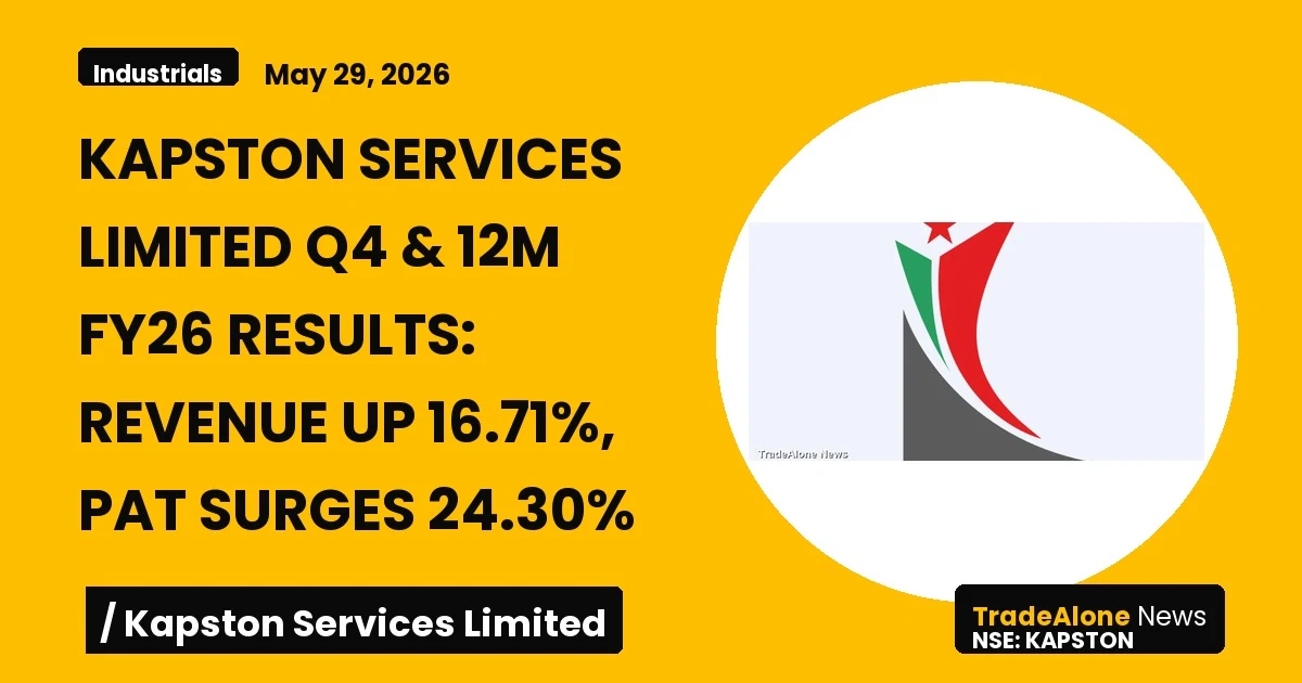 Kapston Services Limited Kapston Q4 FY26 Results
