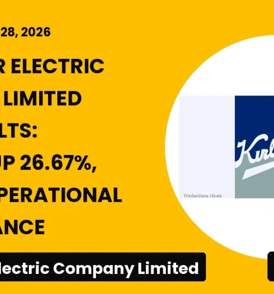 Kirloskar Electric Company Limited FY26 Results Q4