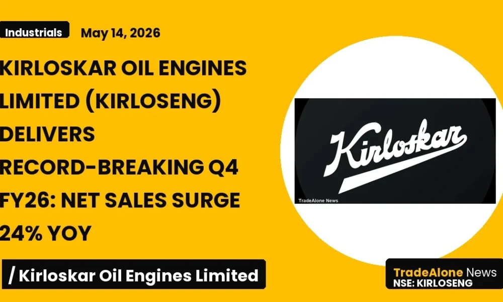 Kirloskar Oil Engines Limited Q4 FY26 Results