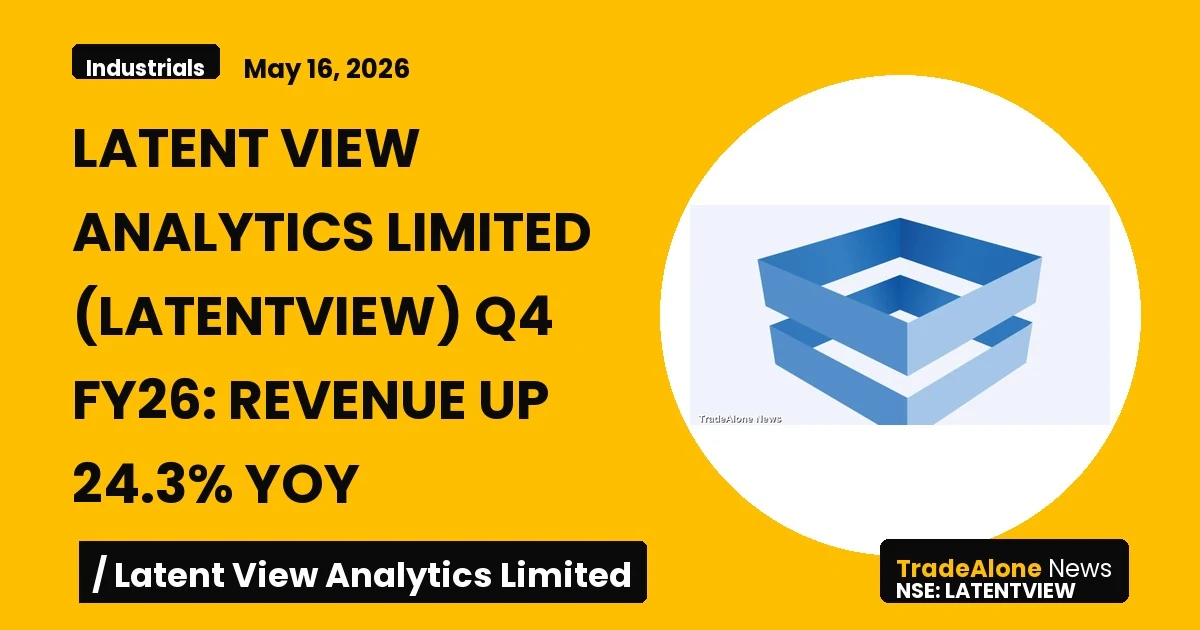 Latent View Analytics Limited Latentview Q4 FY26 Results