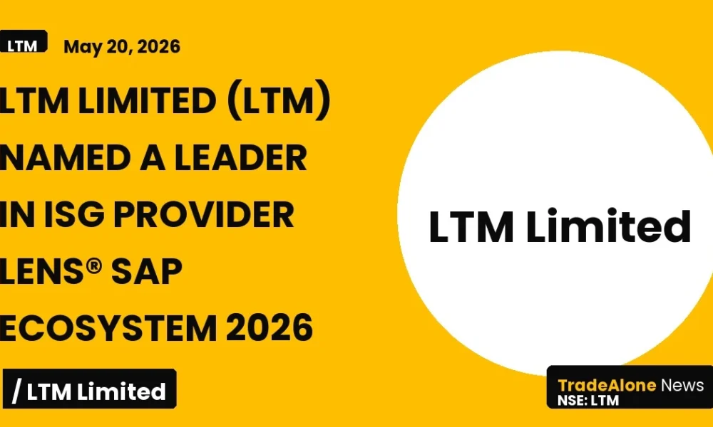Ltm Limited LTM NSE Leader ISG Provider Lens SAP Ecosystem 2026