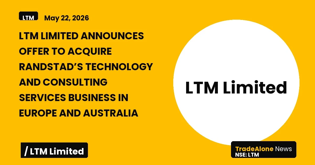 Ltm Limited LTM Acquisition Randstad Europe Australia