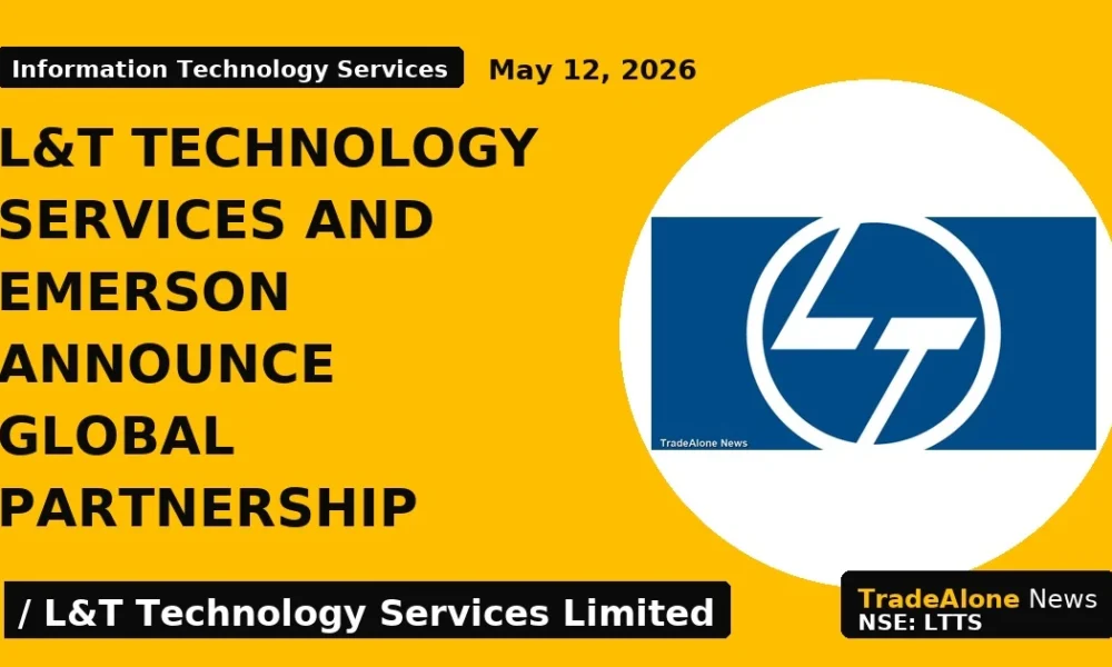 L&T Technology Services and Emerson Announce Global Partnership - TradeAlone