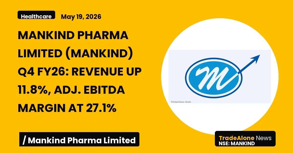 Mankind Pharma Limited Mankind Q4 FY26 Results