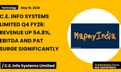 C.e. Info Systems Limited Mapmyindia Q4 FY26 Results