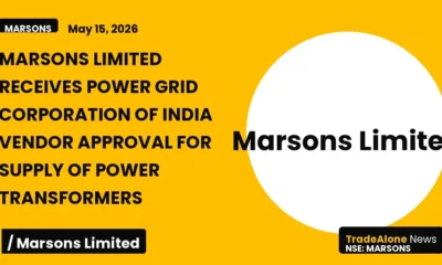 Marsons Limited Marsons PGCIL Approval Q2 FY26