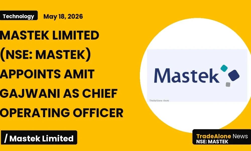 Mastek Limited NSE Mastek Leadership Change