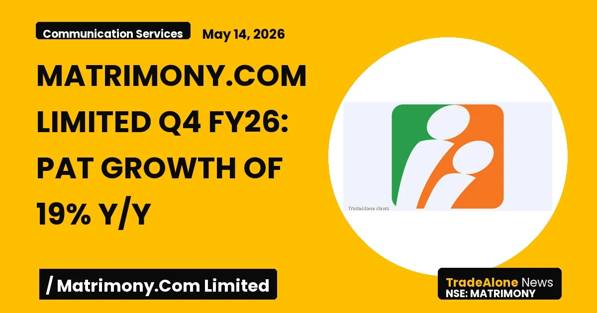Matrimony.com Limited Matrimony Q4 FY26 Results