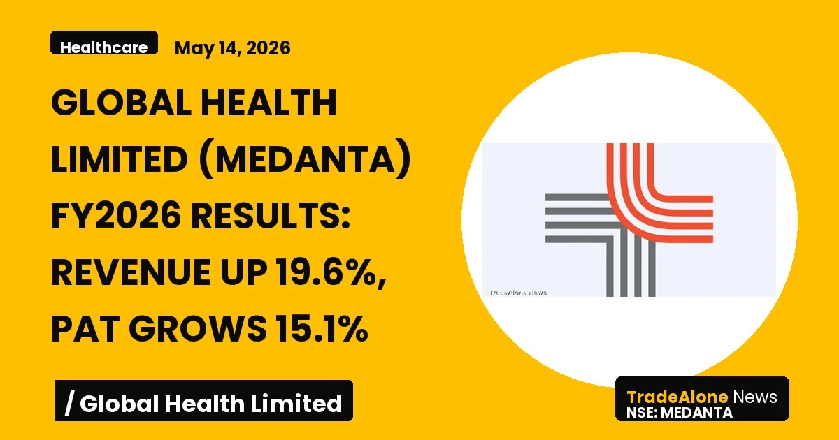 Global Health Limited (medanta) Fy2026 Results