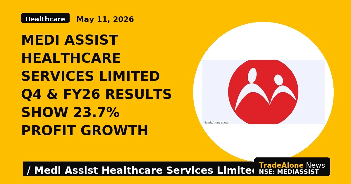 Medi Assist Healthcare Services Limited Q4 & FY26 Results Show 23.7% Profit Growth - TradeAlone
