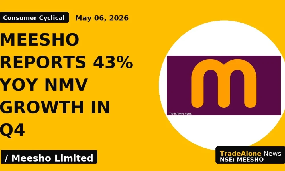 Meesho Reports 43% Yoy Nmv Growth in Q4 - TradeAlone