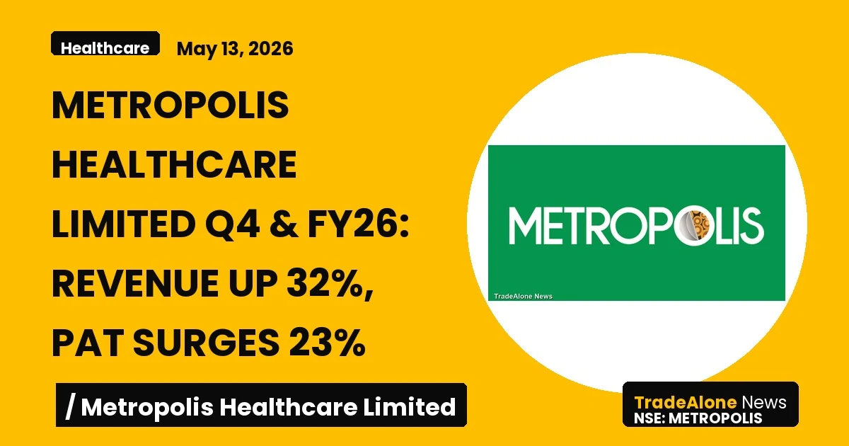Metropolis Healthcare Limited Metropolis Q4 FY26 Results