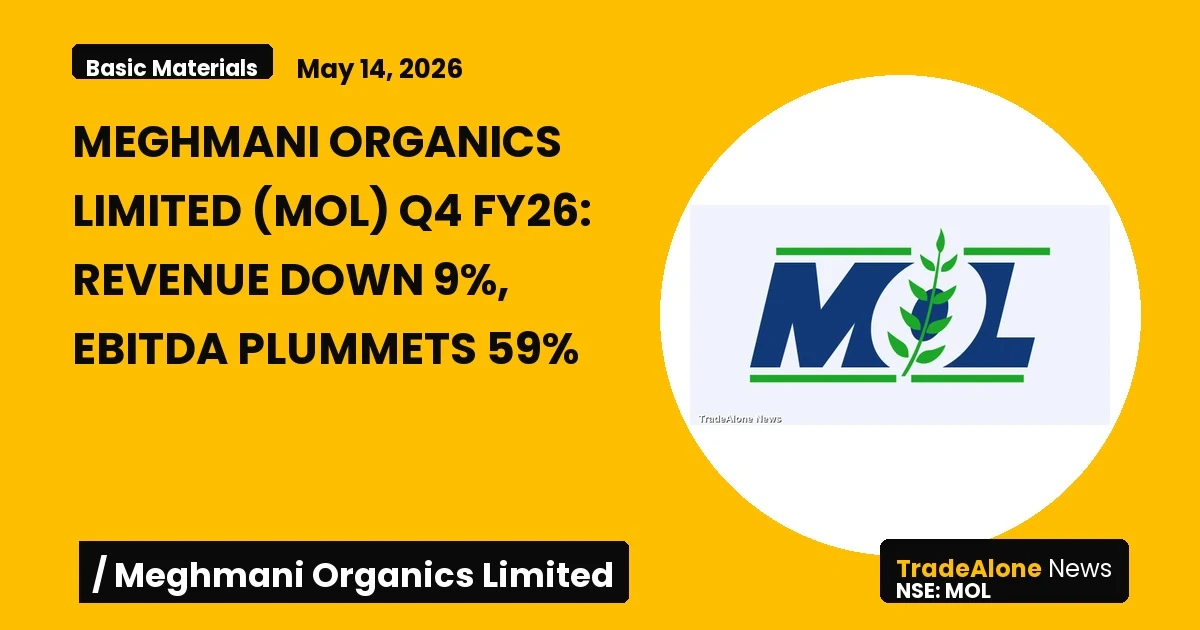 Meghmani Organics Limited MOL Q4 FY26 Results