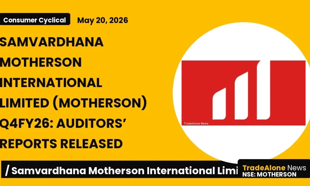 Samvardhana Motherson International Limited Motherson Q4fy26 Results