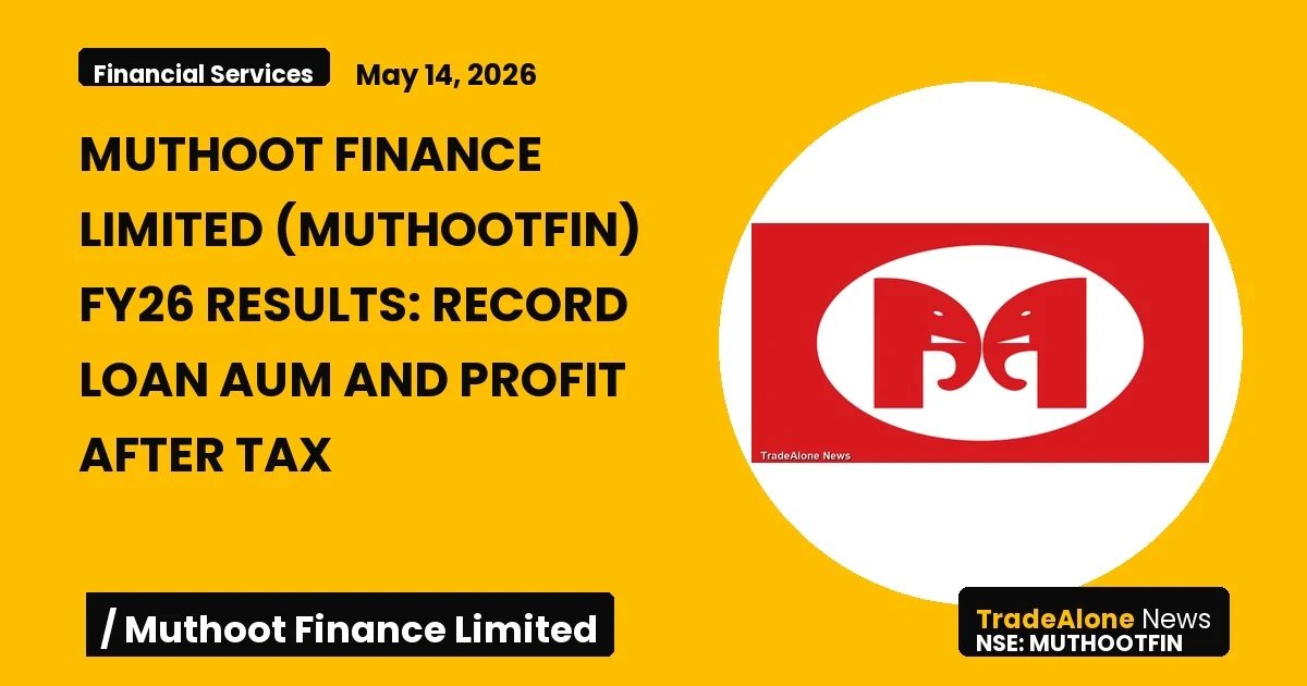 Muthoot Finance Limited Muthootfin FY26 Results