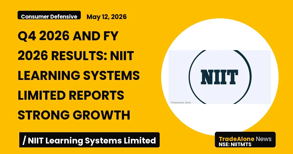 Niit Learning Systems Limited