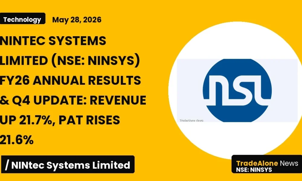 Nintec Systems Limited NSE Ninsys FY26 Results