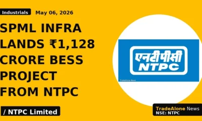 SPML Infra Lands ₹1,128 Crore BESS Project From NTPC - TradeAlone