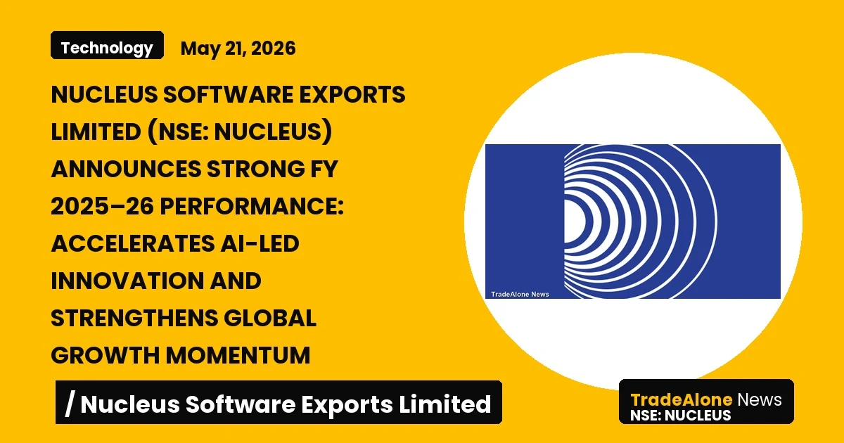 Nucleus Software Exports Limited Fy25–26 Performance