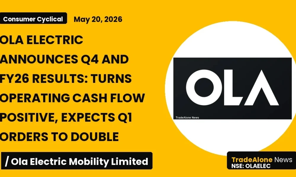 Ola Electric Q4 FY26 Results: Operating Cash Flow Positive