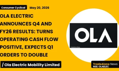 Ola Electric Q4 FY26 Results: Operating Cash Flow Positive