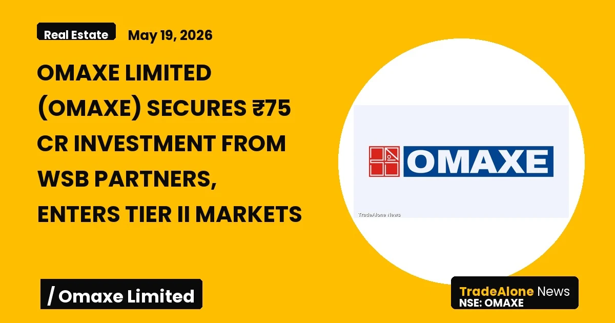 Omaxe Limited OMAXE Investment FY26