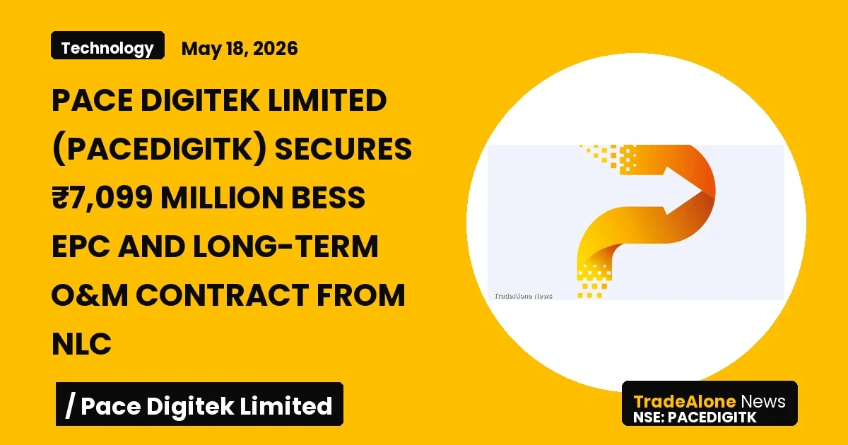 Pace Digitek Limited Pacedigitk Fy2027 BESS Contract