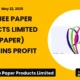 Pudumjee Paper Products Limited Pdmjepaper FY26 Results
