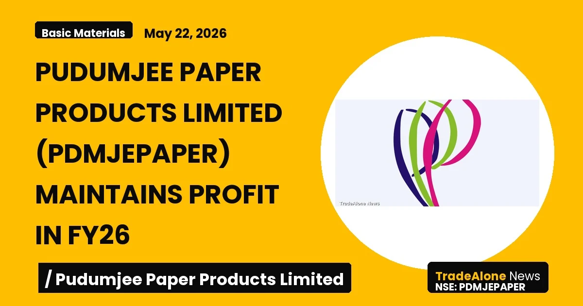 Pudumjee Paper Products Limited Pdmjepaper FY26 Results