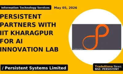 Persistent Partners With Iit Kharagpur for Ai Innovation Lab - TradeAlone