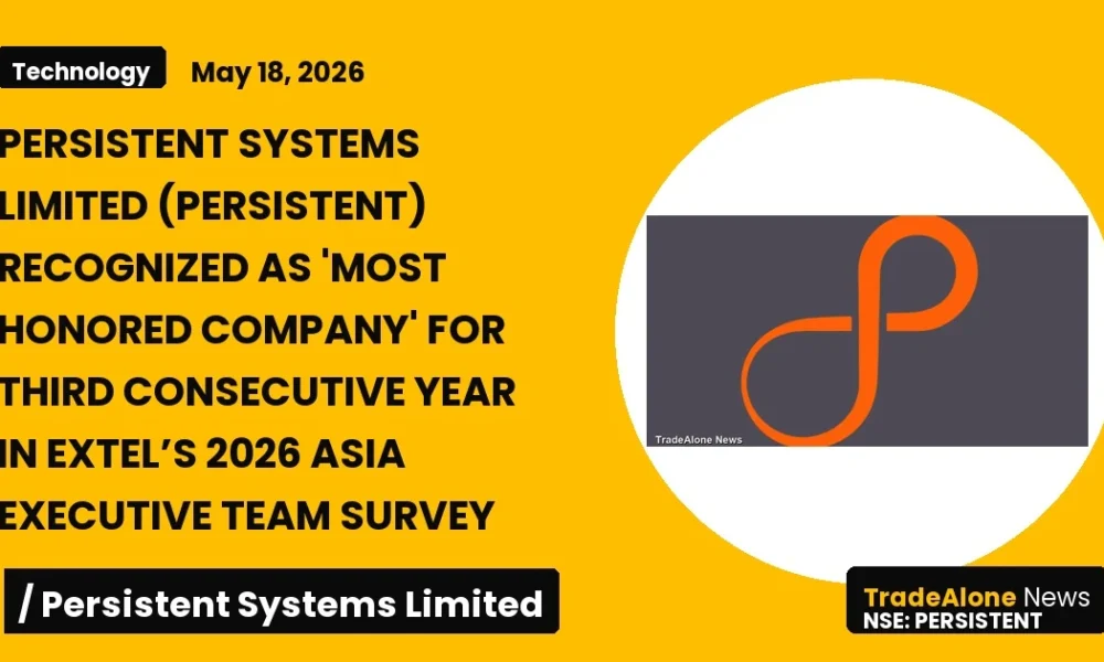 Persistent Systems Limited Persistent 2026 Recognition