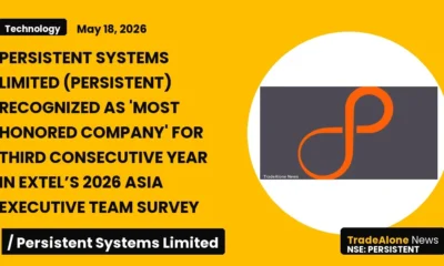 Persistent Systems Limited Persistent 2026 Recognition