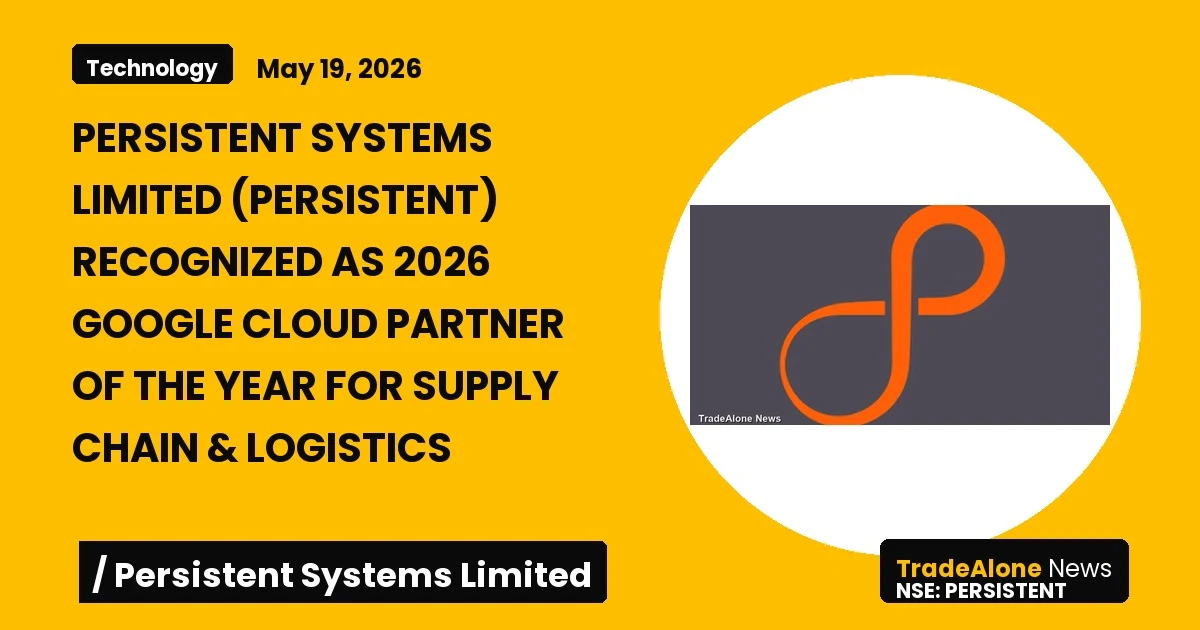 Persistent Systems Limited Persistent 2026 Google Cloud Partner