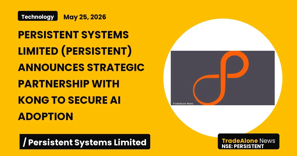 Persistent Systems Limited Persistent Q2 2026 Strategic Partnership
