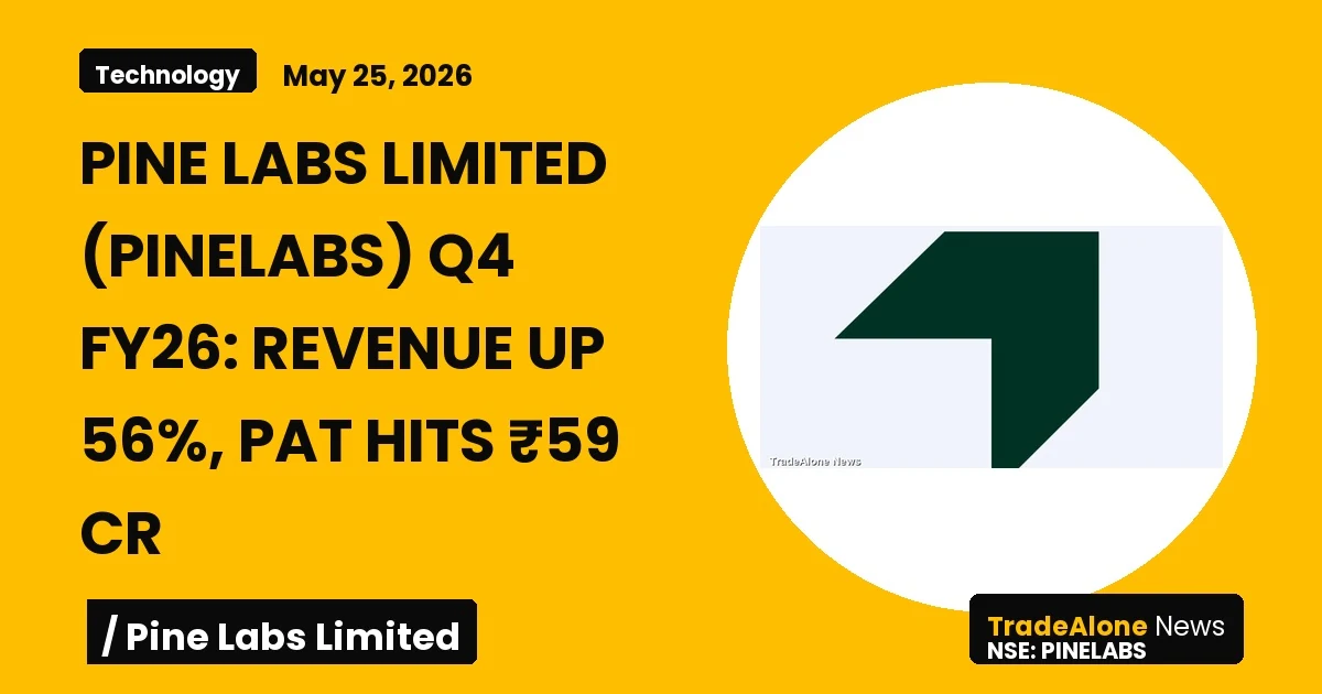 Pine Labs Limited Pinelabs Q4 FY26 Results