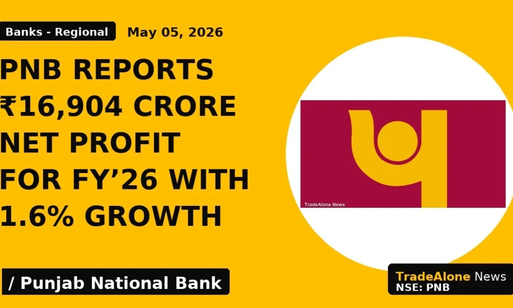 PNB Reports ₹16,904 Crore Net Profit for FY’26 With 1.6% Growth - TradeAlone
