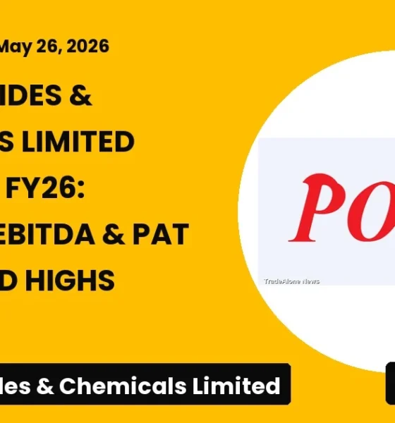 Pondy Oxides & Chemicals Limited POCL Q4 FY26 Results