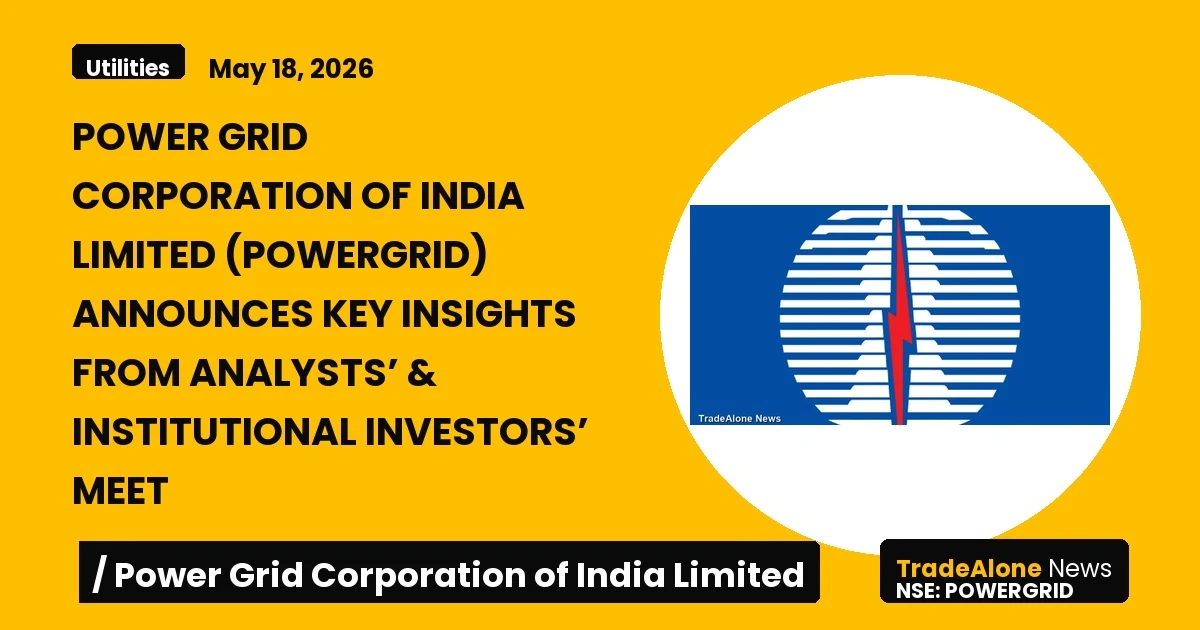 Power Grid Corporation of India Limited (powergrid) May 2026 Meet