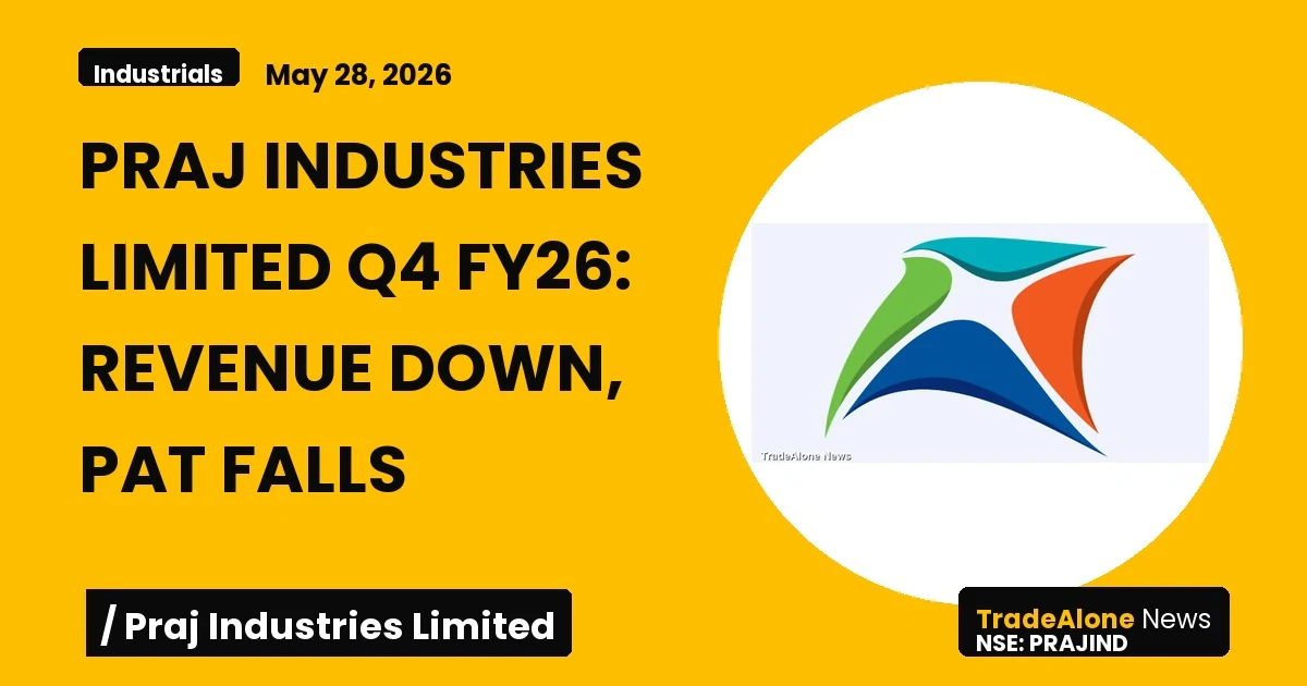 Praj Industries Limited Q4 FY26 Results