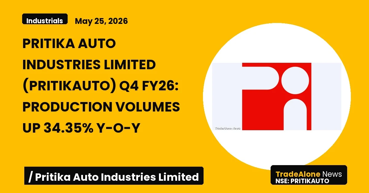 Pritika Auto Industries Limited Pritikauto Q4 FY26 Results