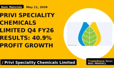 Privi Speciality Chemicals Limited Q4 FY26 Results: 40.9% Profit Growth - TradeAlone