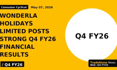 Wonderla Holidays Limited Posts Strong Q4 FY26 Financial Results - TradeAlone