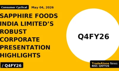 Sapphire Foods India Limited's Robust Corporate Presentation Highlights - TradeAlone