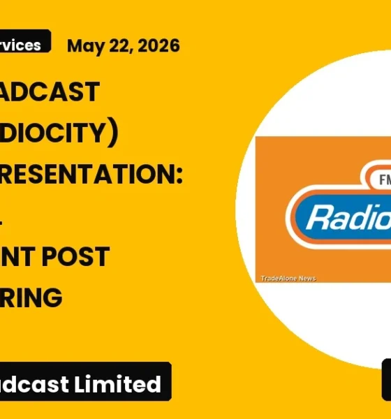 Music Broadcast Limited Radiocity Q4 FY26 Results