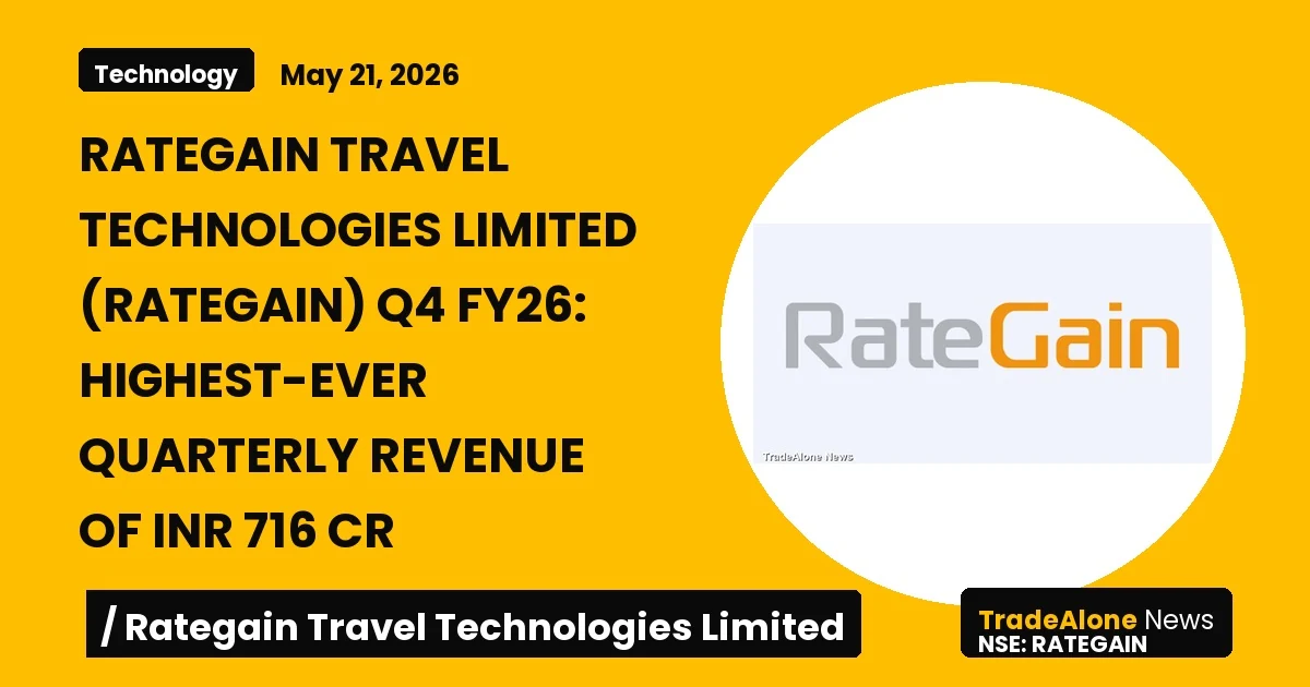 Rategain Travel Technologies Limited Rategain Q4 FY26 Results