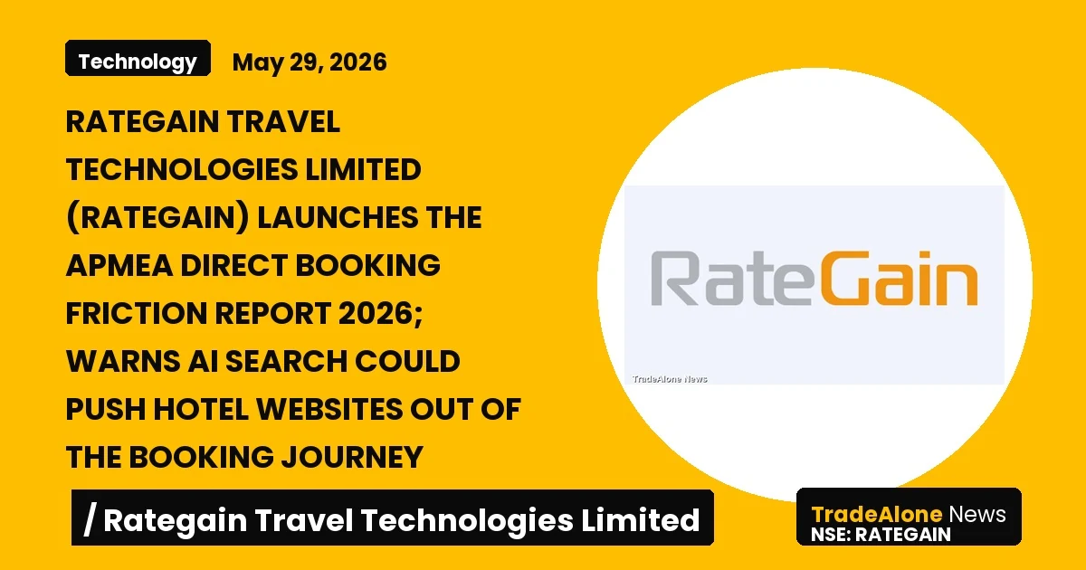 Rategain Travel Technologies Limited Rategain Report May 2026