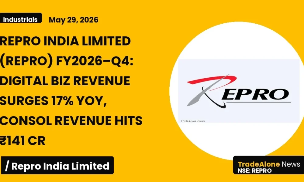 Repro India Limited REPRO Q4 FY26 Results