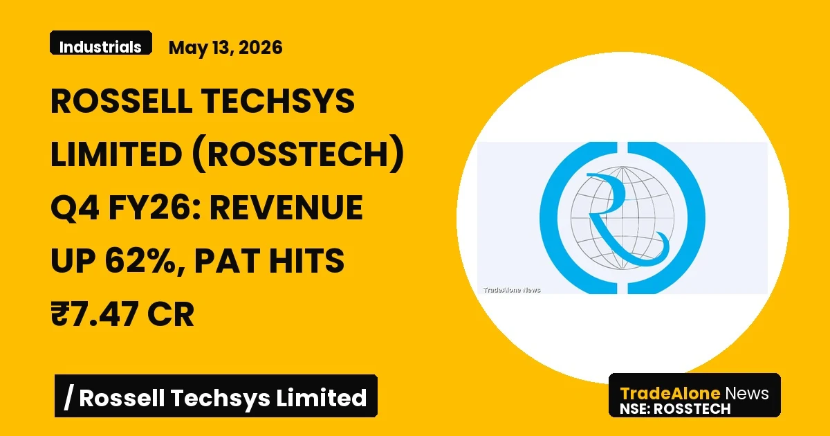 Rossell Techsys Limited Rosstech Q4 FY26 Results